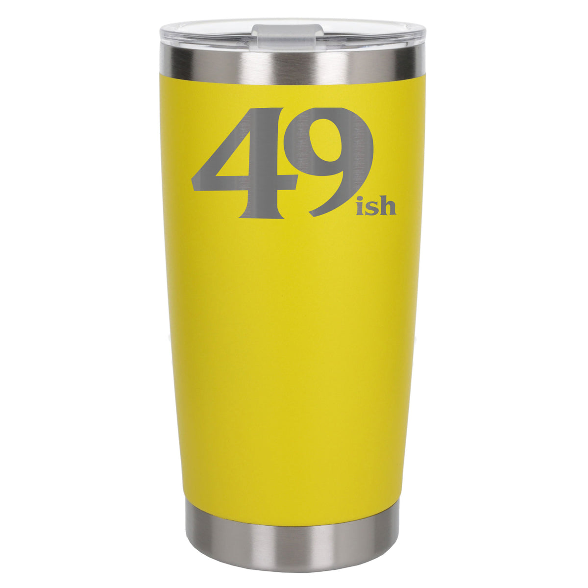Yellow Thermal Metal Coffee Cup