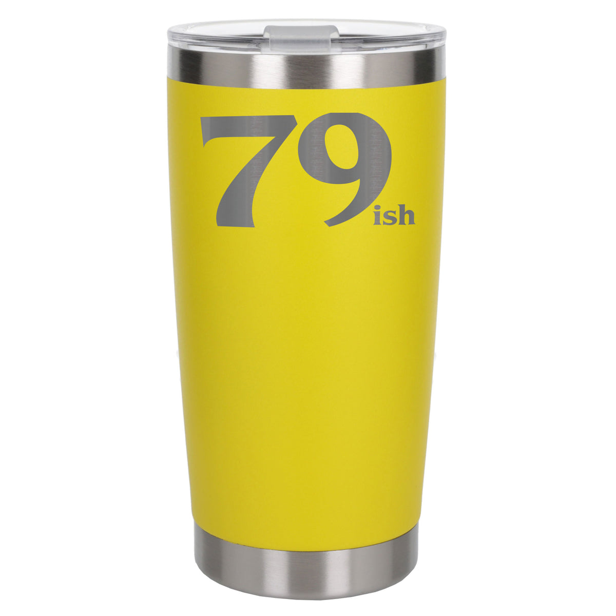 Yellow Thermal Metal Coffee Cup