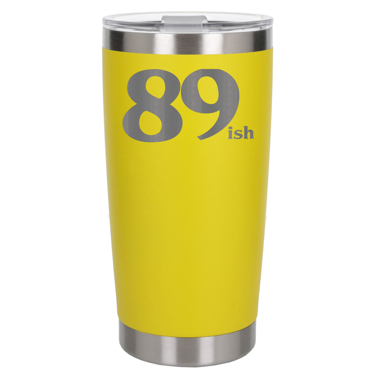 Yellow Thermal Metal Coffee Cup