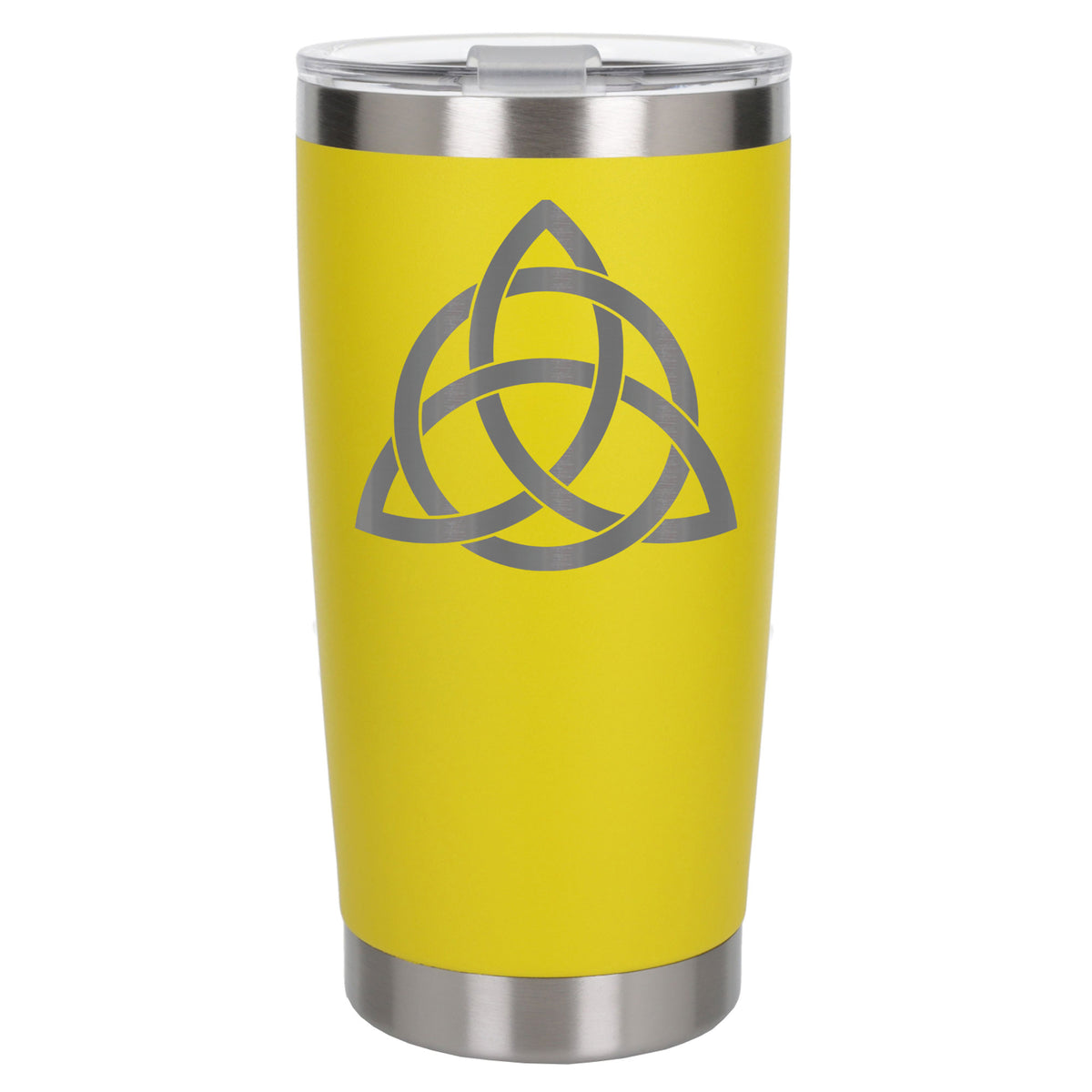Yellow Thermal Metal Coffee Cup