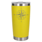Yellow Thermal Metal Coffee Cup
