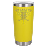 Yellow Thermal Metal Coffee Cup