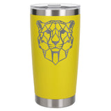 Yellow Thermal Metal Coffee Cup