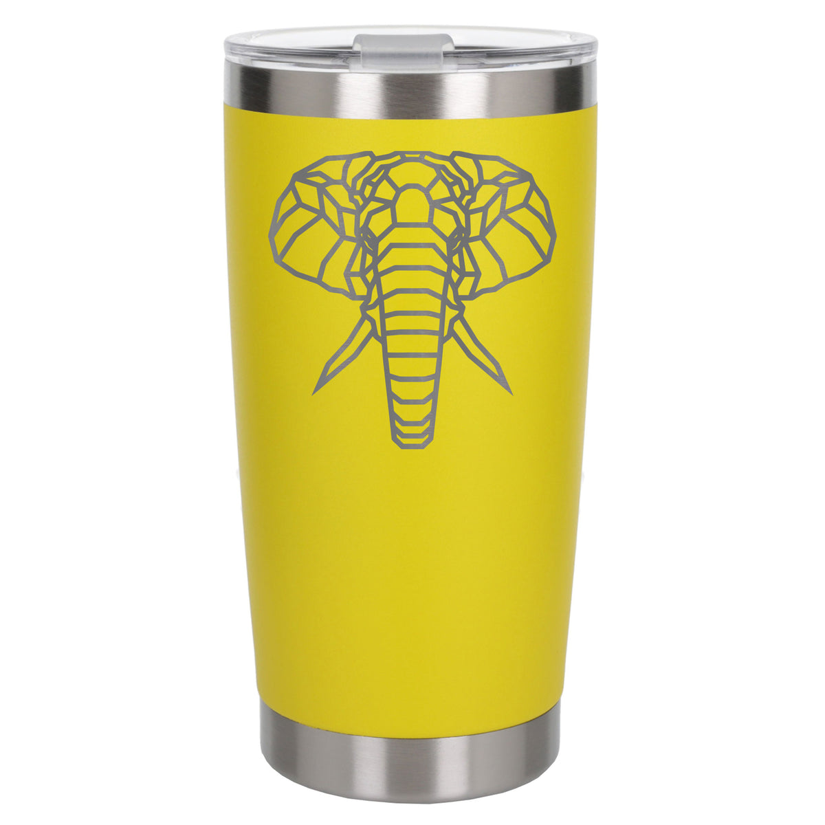 Yellow Thermal Metal Coffee Cup