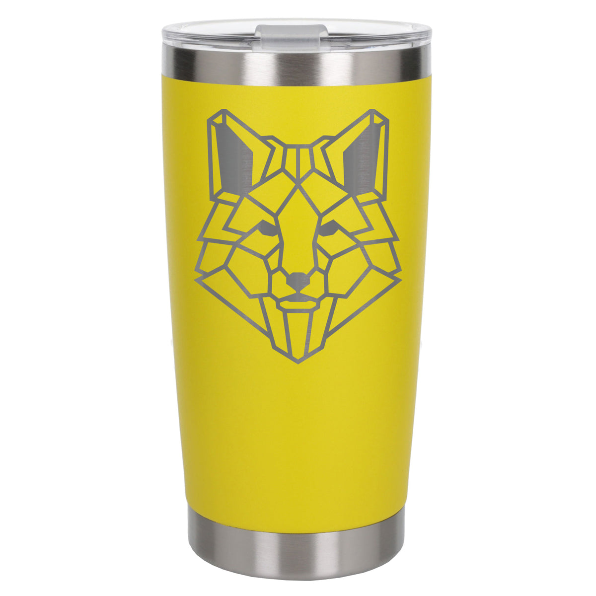 Yellow Thermal Metal Coffee Cup