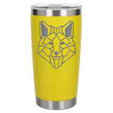Yellow Thermal Metal Coffee Cup