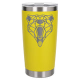 Yellow Thermal Metal Coffee Cup
