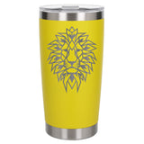 Yellow Thermal Metal Coffee Cup