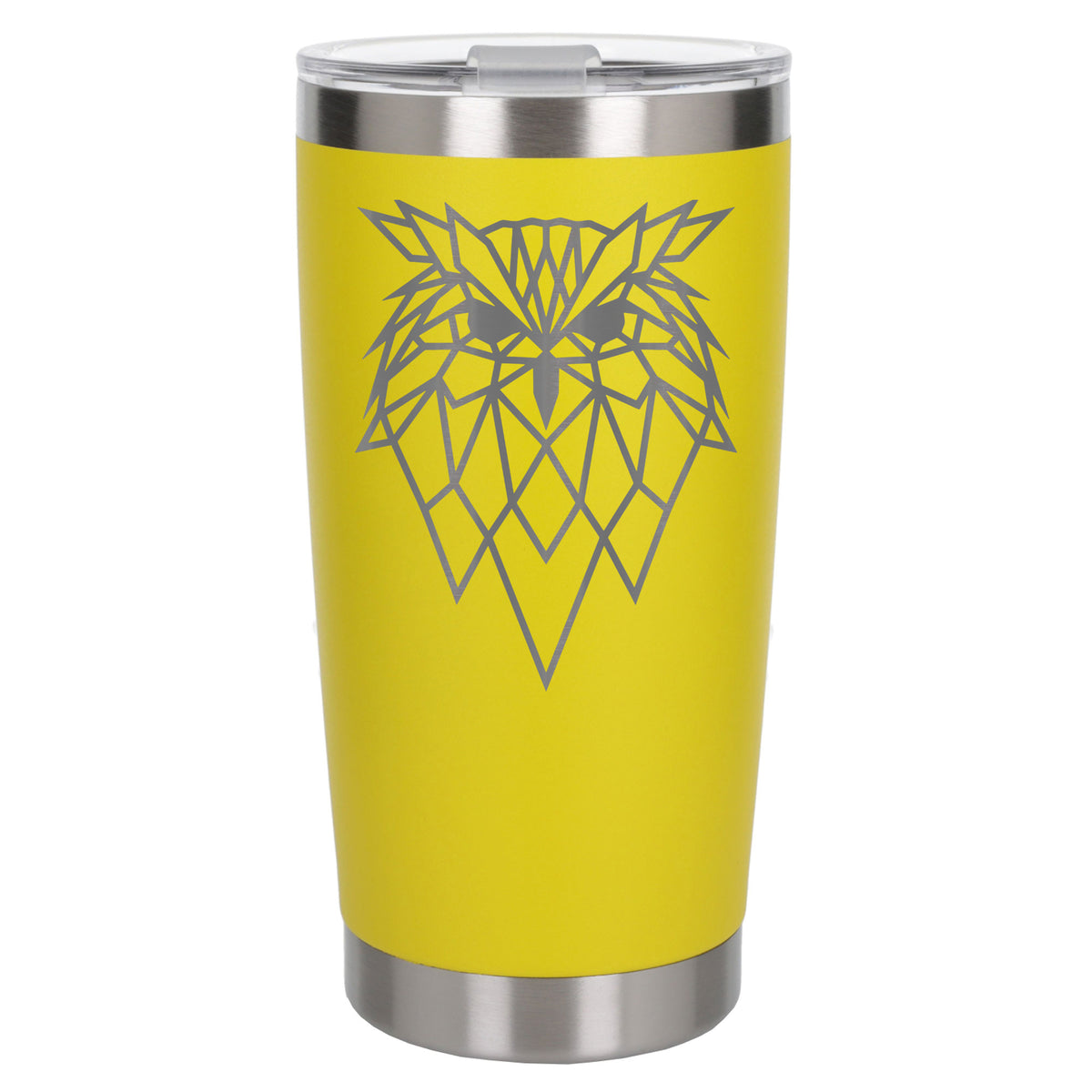 Yellow Thermal Metal Coffee Cup