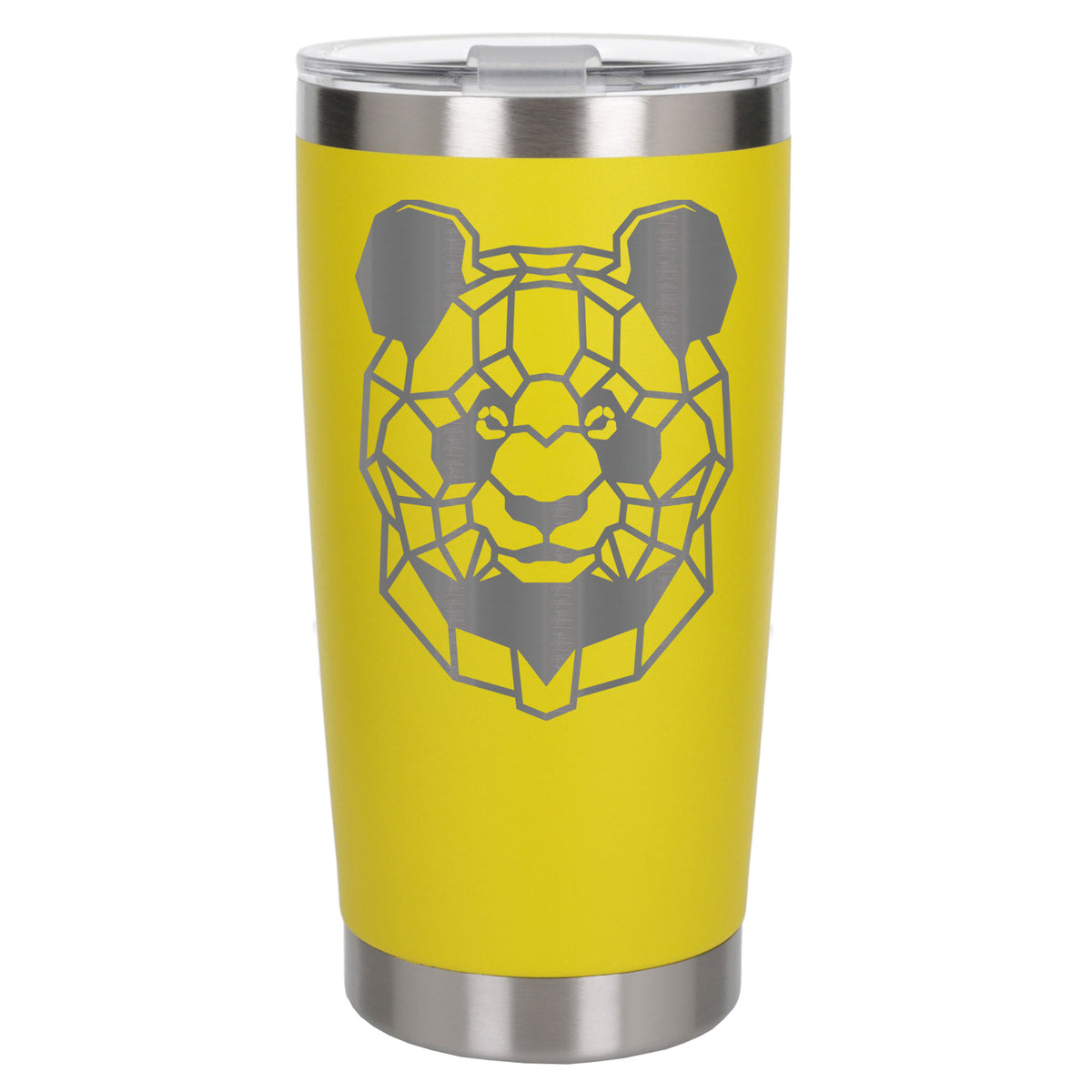 Yellow Thermal Metal Coffee Cup