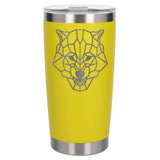 Yellow Thermal Metal Coffee Cup