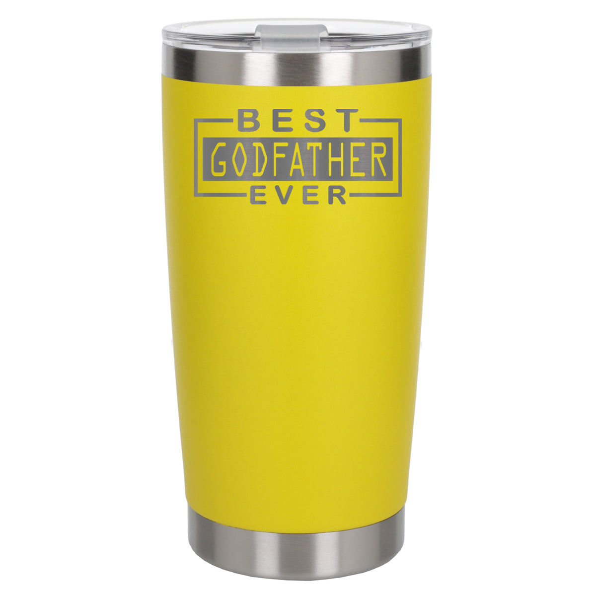 Yellow Thermal Metal Coffee Cup