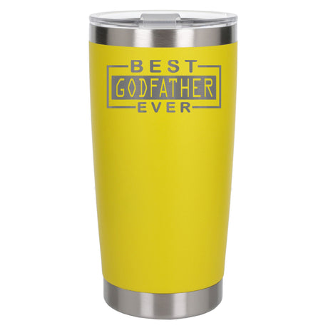Yellow Thermal Metal Coffee Cup