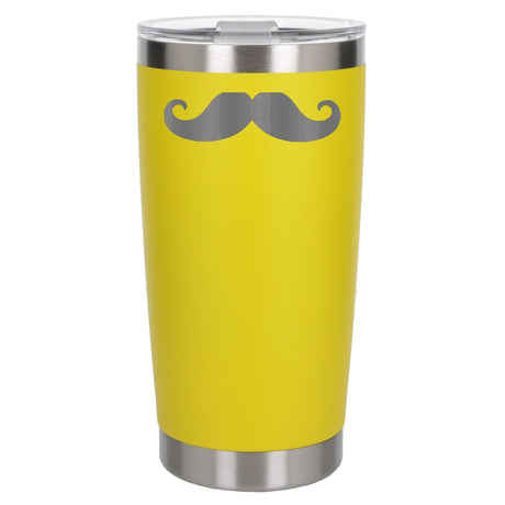 Yellow Thermal Metal Coffee Cup