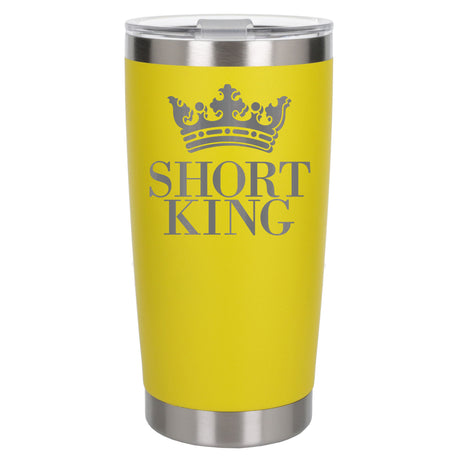 Yellow Thermal Metal Coffee Cup