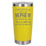 Yellow Thermal Metal Coffee Cup