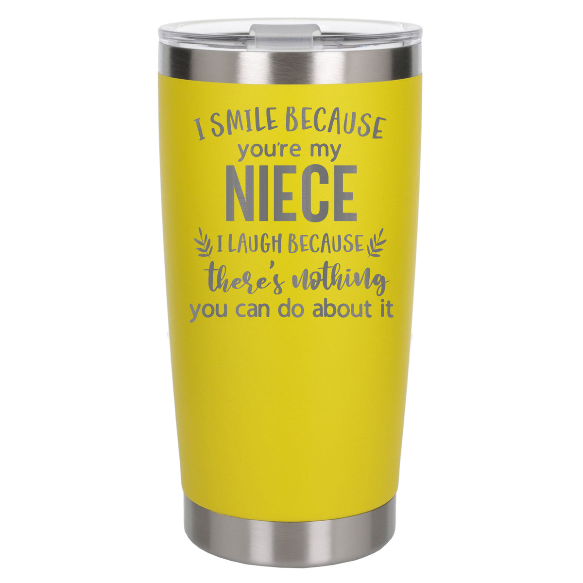 Yellow Thermal Metal Coffee Cup