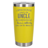 Yellow Thermal Metal Coffee Cup