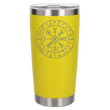 Yellow Thermal Metal Coffee Cup