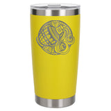 Yellow Thermal Metal Coffee Cup