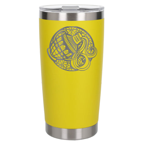Yellow Thermal Metal Coffee Cup