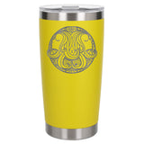 Yellow Thermal Metal Coffee Cup
