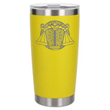 Yellow Thermal Metal Coffee Cup