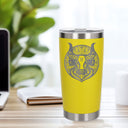Yellow Thermal Metal Coffee Cup