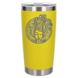 Yellow Thermal Metal Coffee Cup