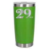 Green Thermal Metal Coffee Cup