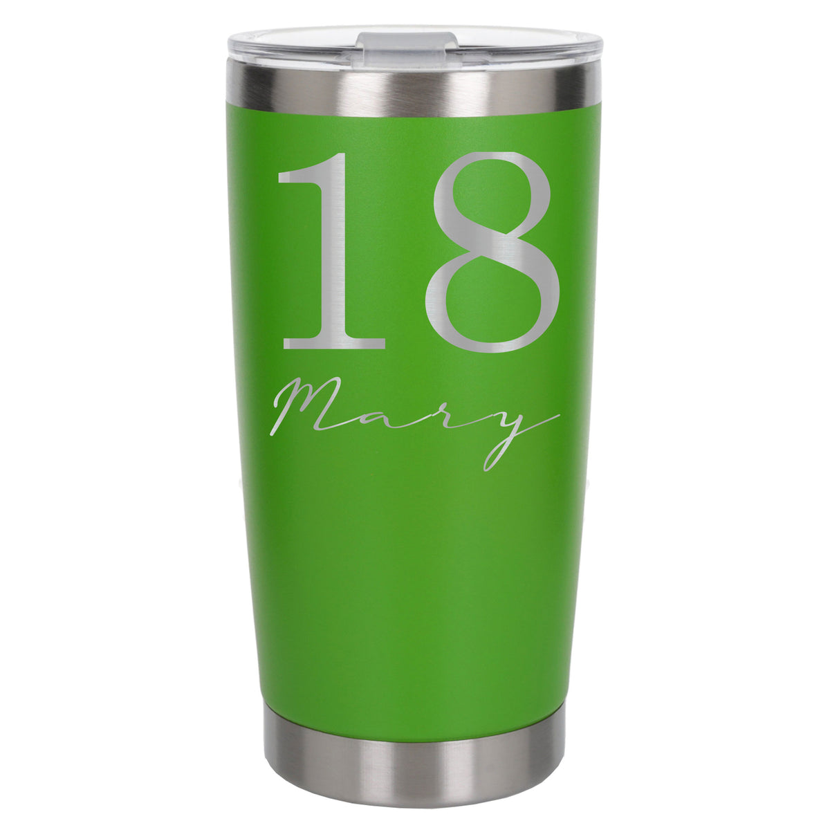 Green Thermal Metal Coffee Cup