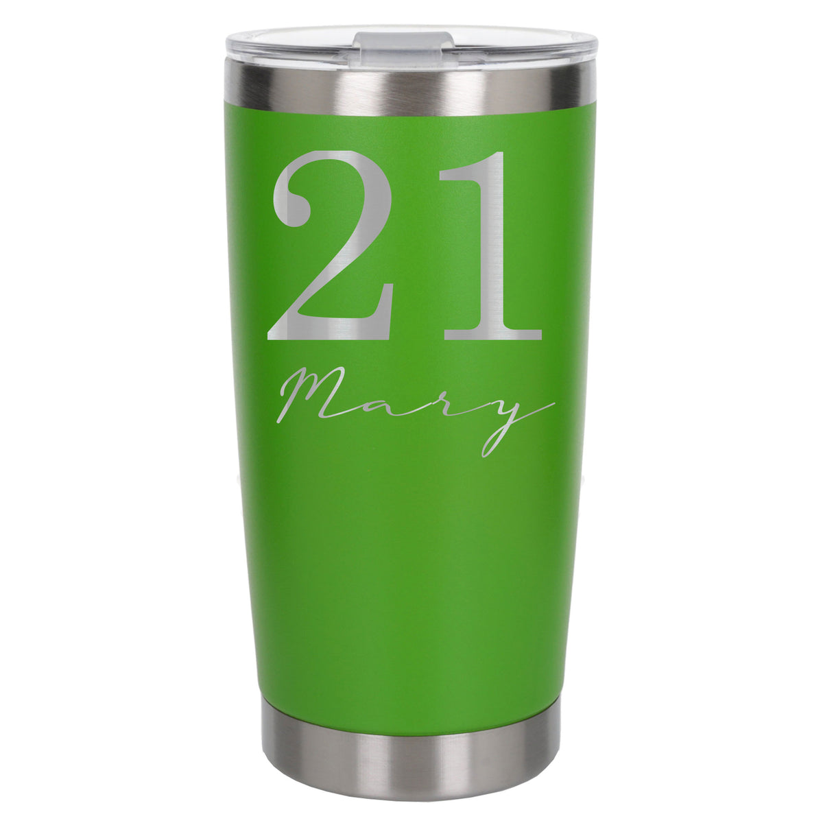 Green Thermal Metal Coffee Cup
