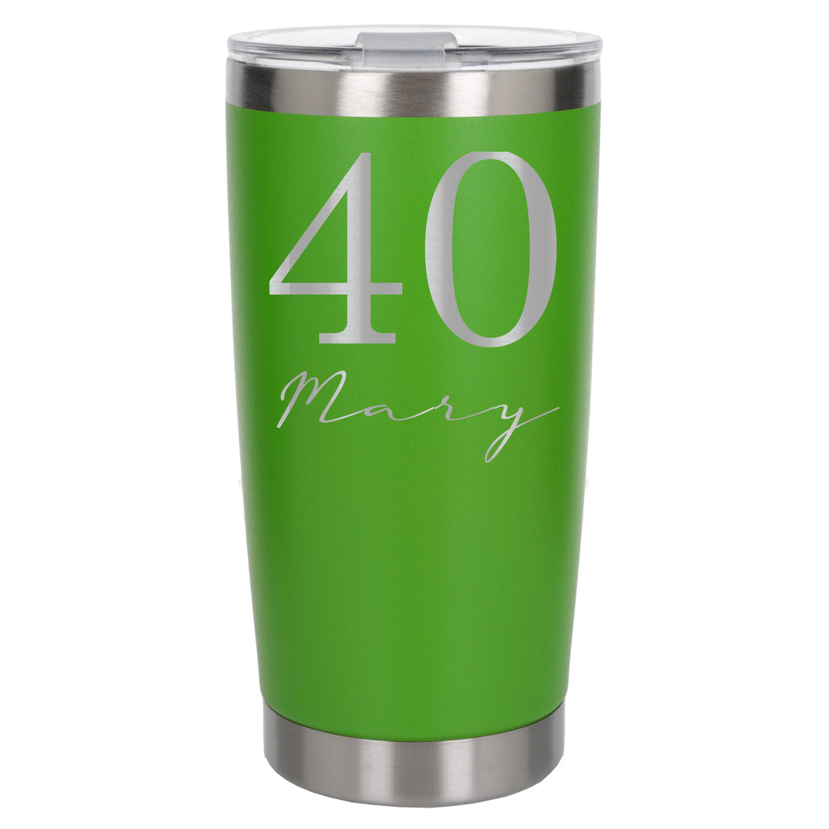 Green Thermal Metal Coffee Cup