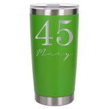 Green Thermal Metal Coffee Cup
