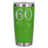 Green Thermal Metal Coffee Cup