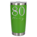 Green Thermal Metal Coffee Cup