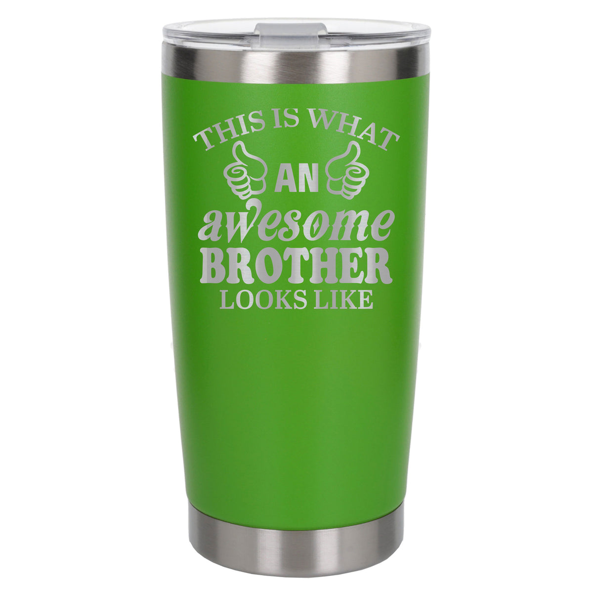 Green Thermal Metal Coffee Cup