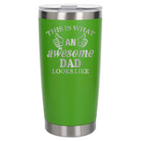 Green Thermal Metal Coffee Cup