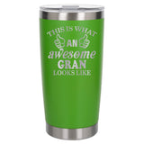 Green Thermal Metal Coffee Cup