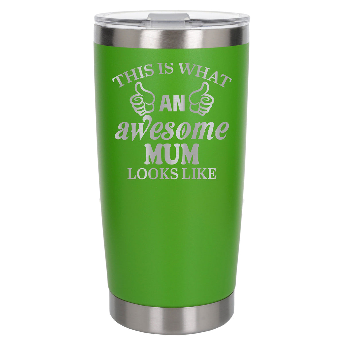 Green Thermal Metal Coffee Cup