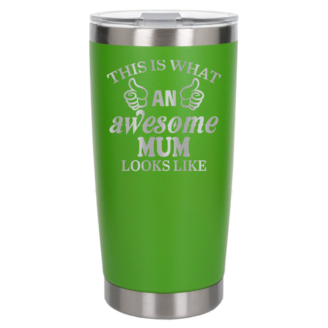 Green Thermal Metal Coffee Cup