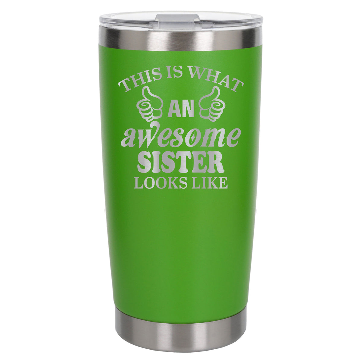 Green Thermal Metal Coffee Cup