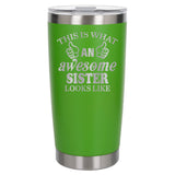 Green Thermal Metal Coffee Cup