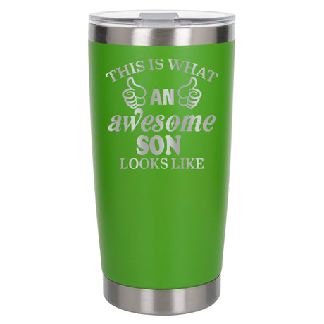 Green Thermal Metal Coffee Cup