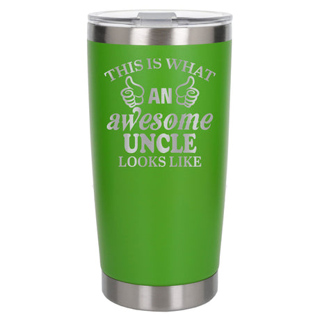 Green Thermal Metal Coffee Cup