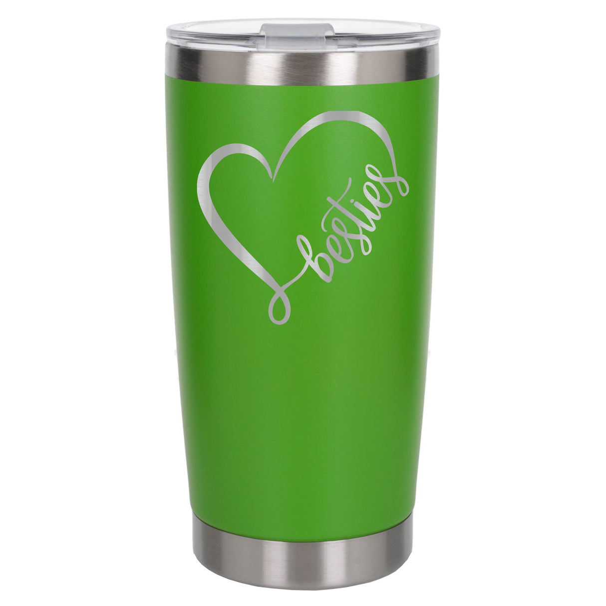 Green Thermal Metal Coffee Cup