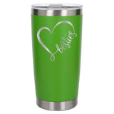 Green Thermal Metal Coffee Cup