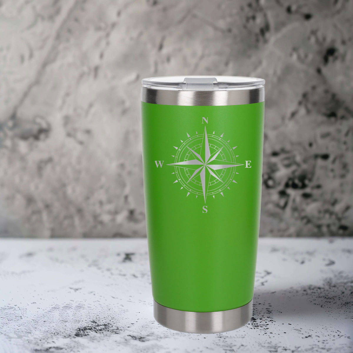 Green Thermal Metal Coffee Cup