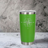 Green Thermal Metal Coffee Cup