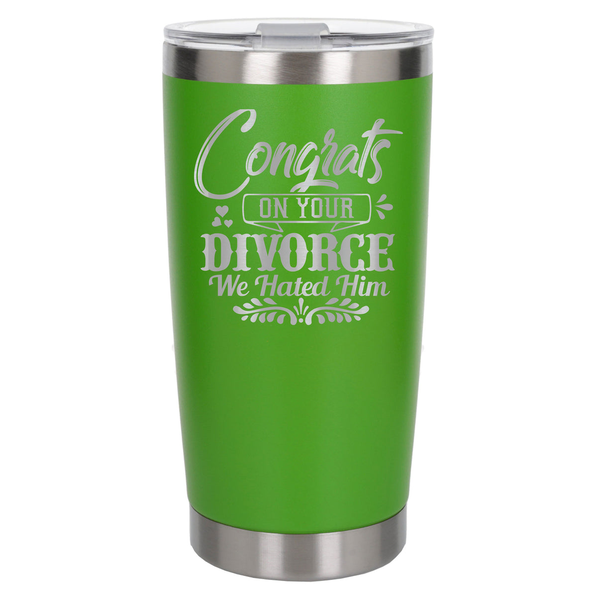 Green Thermal Metal Coffee Cup